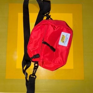 Red Fanny pack/cross body bag